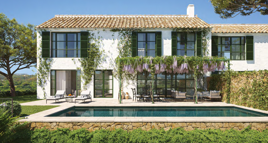 Elegancka andaluzyjska rezydencja z urzekającą śródziemnomorską architekturą w La Loma de Cortesin