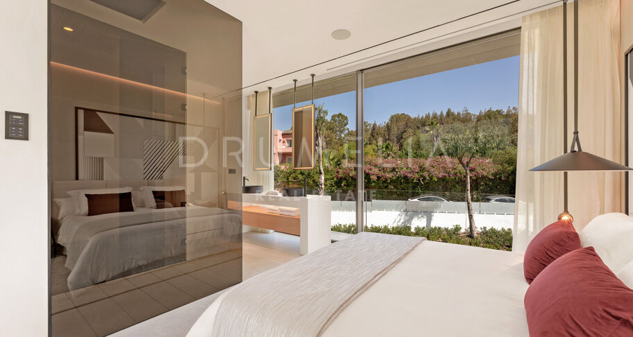 Villa de luxe contemporaine sur la Golden Mile de Marbella