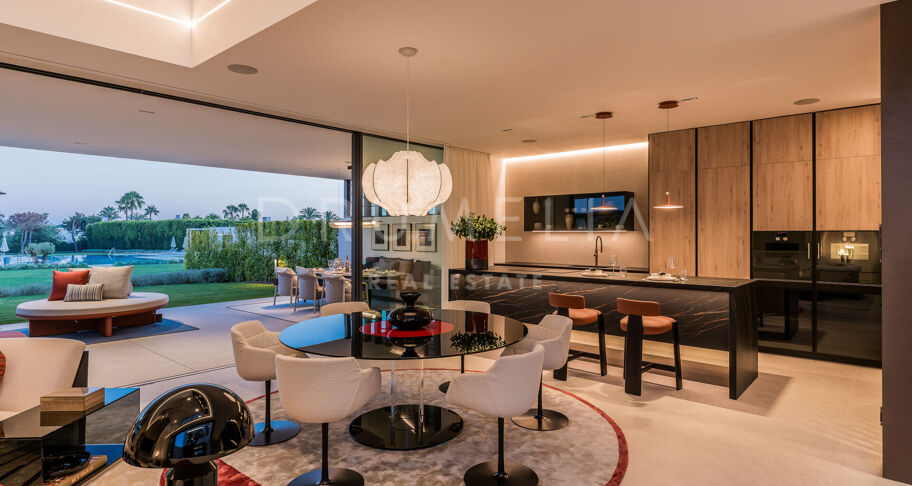 Villa de luxe contemporaine sur la Golden Mile de Marbella