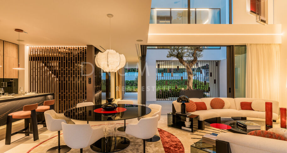 Villa de luxe contemporaine sur la Golden Mile de Marbella