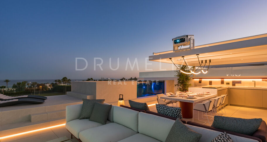Villa de luxe contemporaine sur la Golden Mile de Marbella