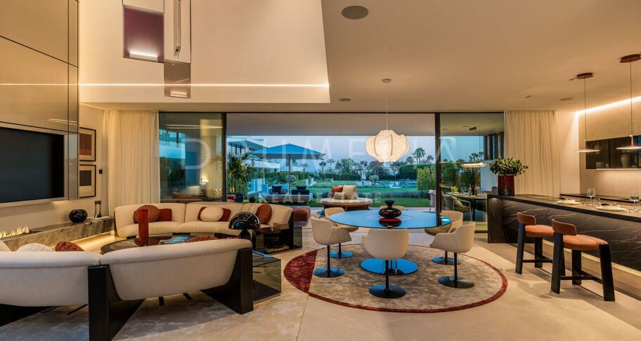 Villa de luxe contemporaine sur la Golden Mile de Marbella