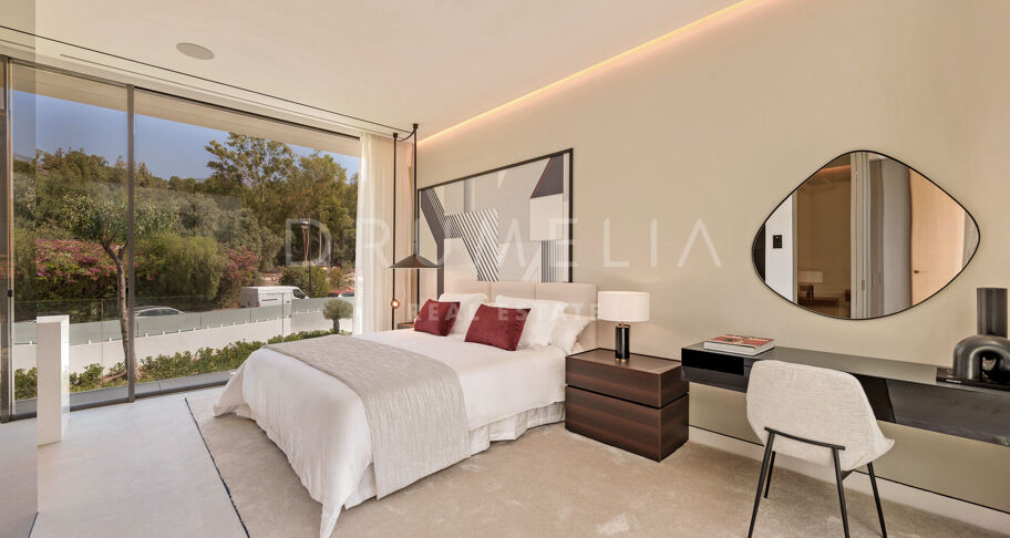 Villa de luxe contemporaine sur la Golden Mile de Marbella
