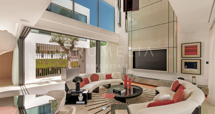 Villa de luxe contemporaine sur la Golden Mile de Marbella