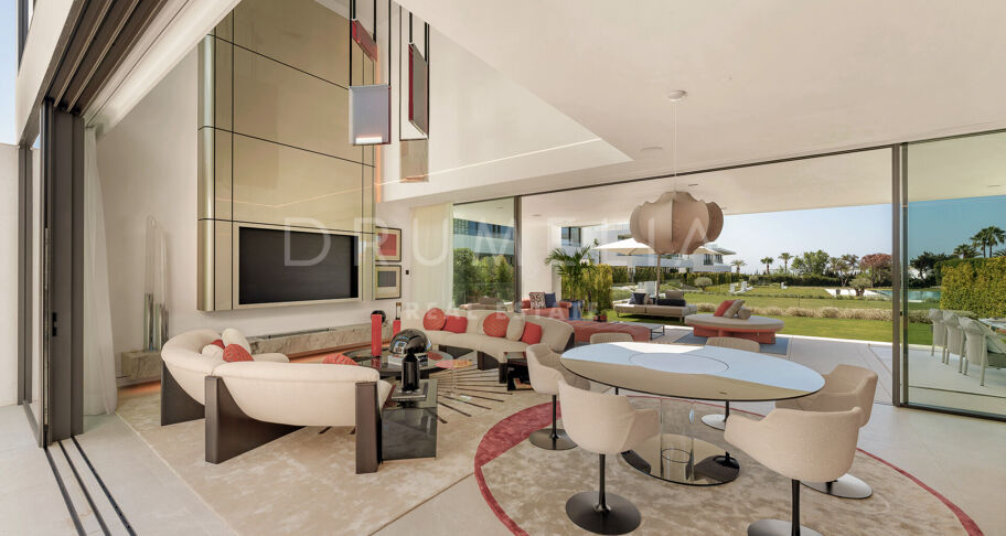 Villa de luxe contemporaine sur la Golden Mile de Marbella