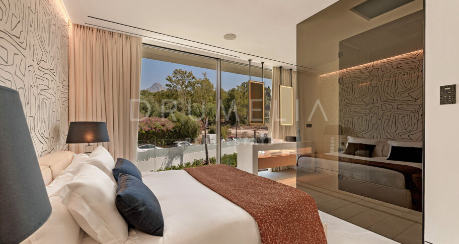 Villa de luxe contemporaine sur la Golden Mile de Marbella