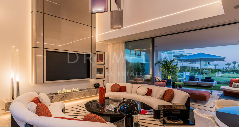 Villa de luxe contemporaine sur la Golden Mile de Marbella