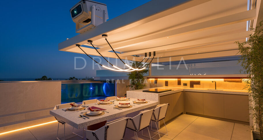 Villa de luxe contemporaine sur la Golden Mile de Marbella