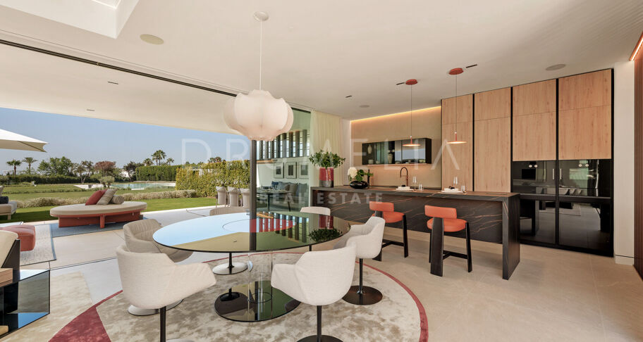 Villa de luxe contemporaine sur la Golden Mile de Marbella