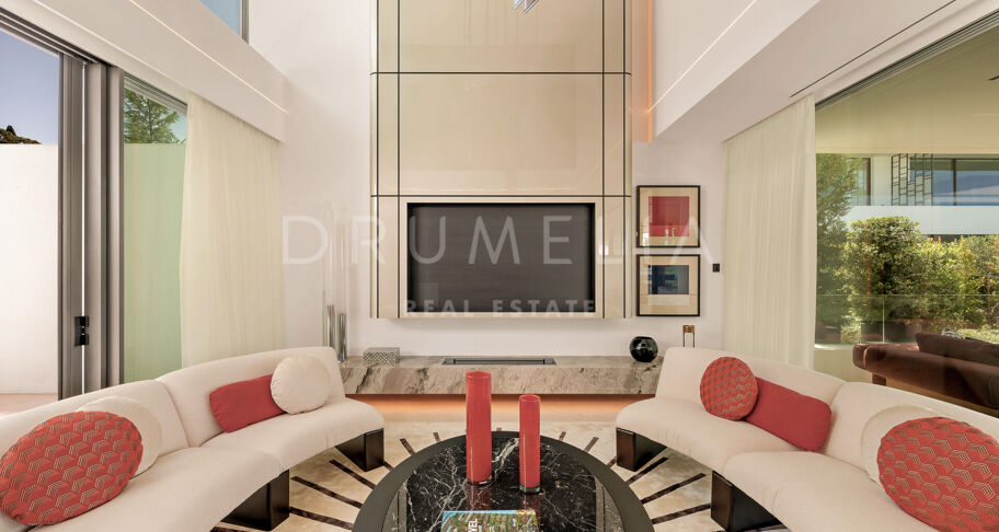 Villa de luxe contemporaine sur la Golden Mile de Marbella