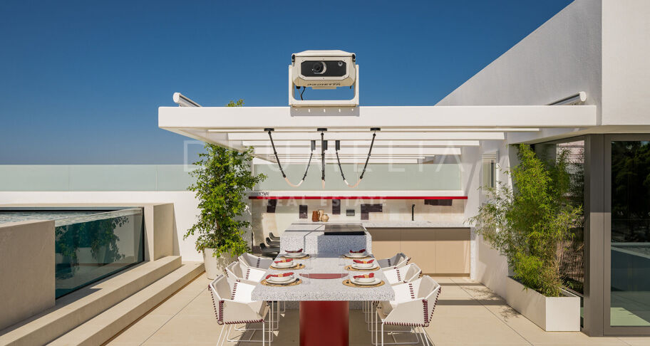 Villa de luxe contemporaine sur la Golden Mile de Marbella