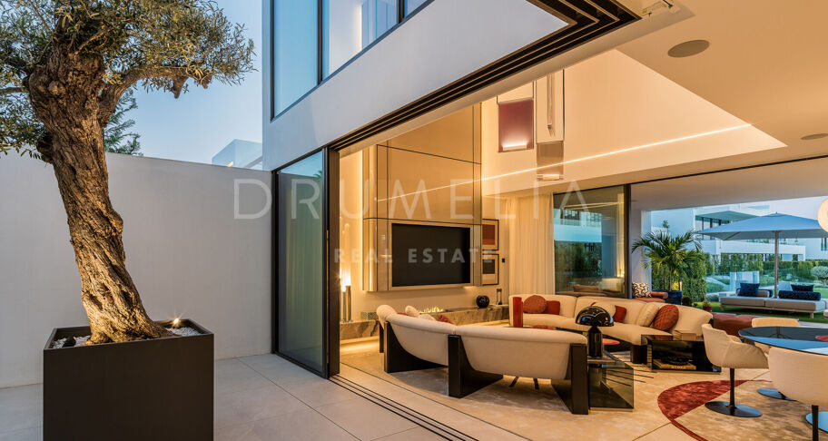 Villa de luxe contemporaine sur la Golden Mile de Marbella