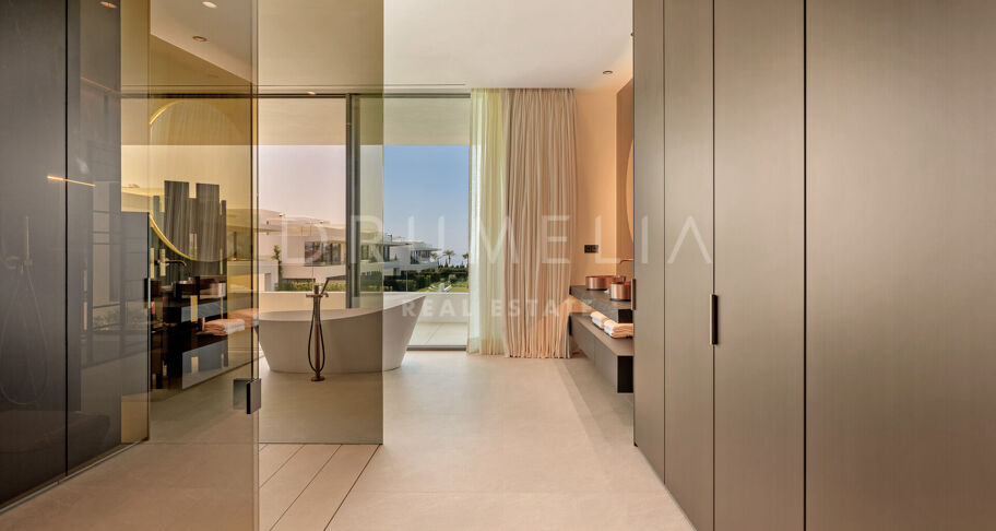 Villa de luxe contemporaine sur la Golden Mile de Marbella