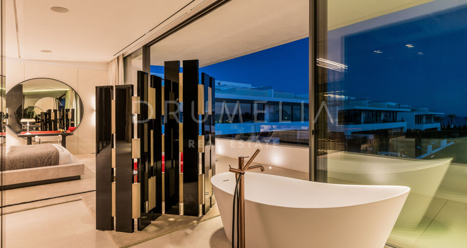 Villa de luxe contemporaine sur la Golden Mile de Marbella
