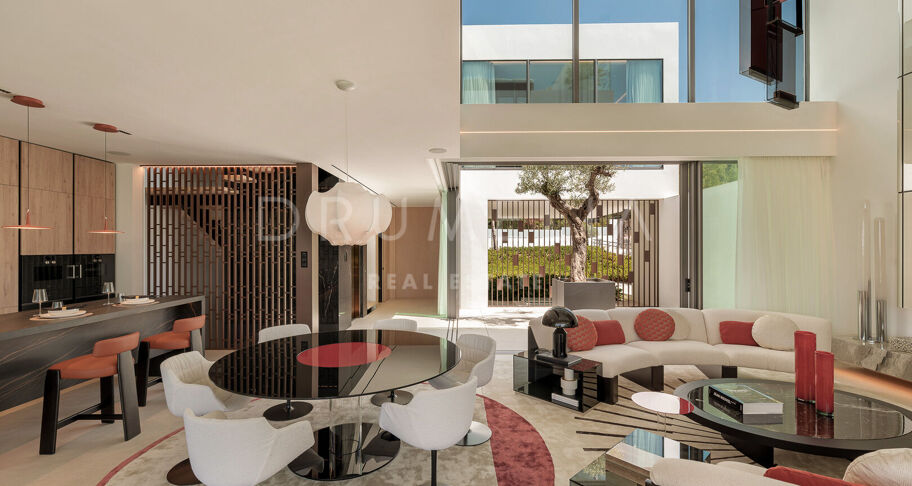 Villa de luxe contemporaine sur la Golden Mile de Marbella