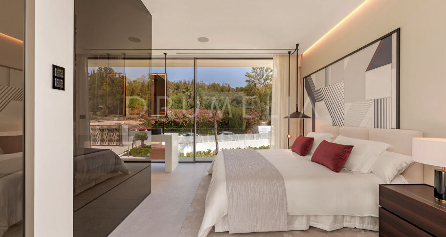 Villa de luxe contemporaine sur la Golden Mile de Marbella