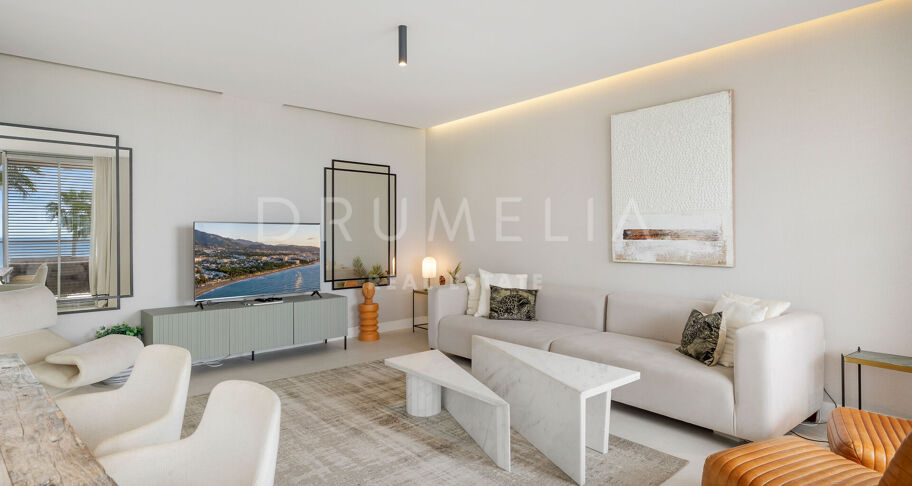 Apartament Przy Plaży w The Edge, Estepona