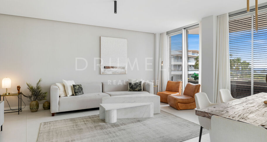 Apartament Przy Plaży w The Edge, Estepona