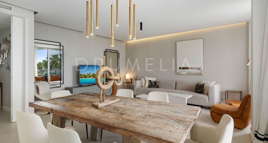Apartament Przy Plaży w The Edge, Estepona