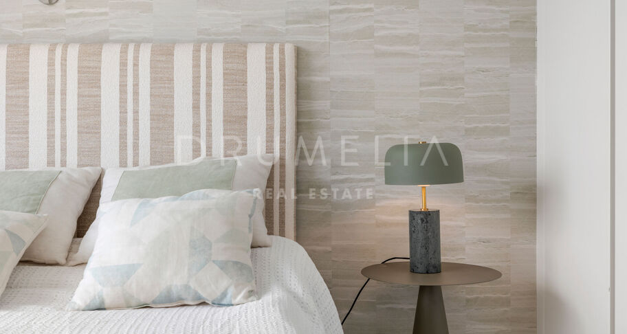 Apartament Przy Plaży w The Edge, Estepona