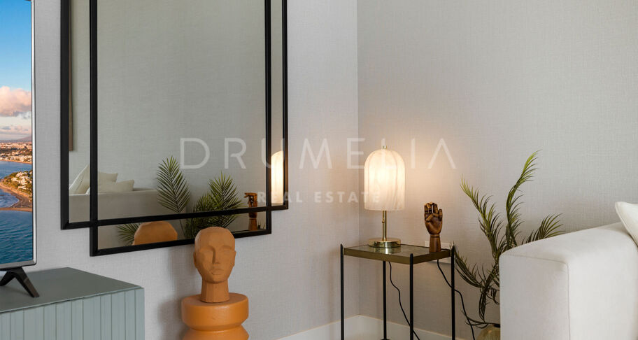 Apartament Przy Plaży w The Edge, Estepona