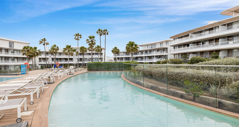 Apartament Przy Plaży w The Edge, Estepona