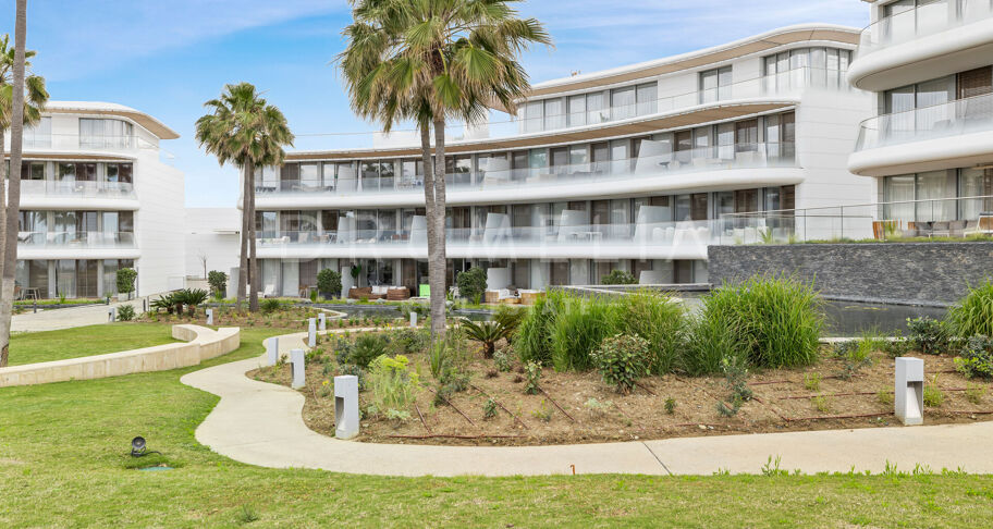 Apartament Przy Plaży w The Edge, Estepona