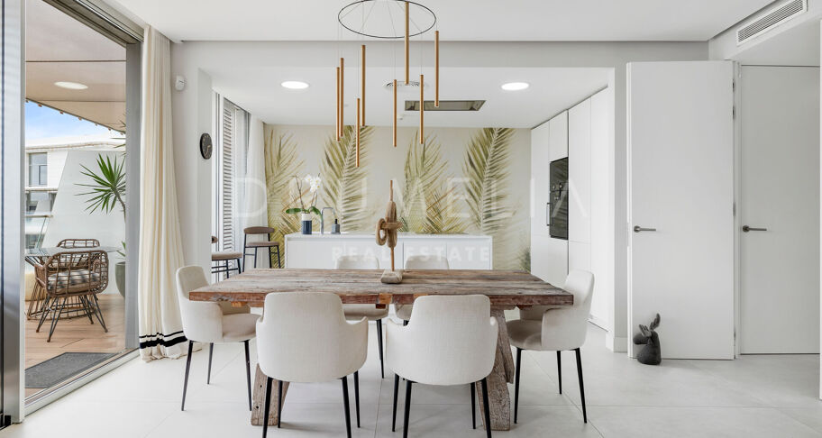 Apartament Przy Plaży w The Edge, Estepona