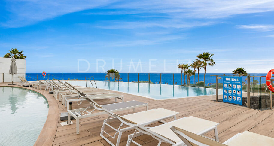 Apartament Przy Plaży w The Edge, Estepona