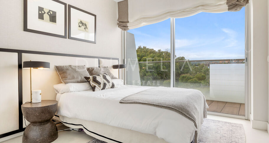 Apartament Przy Plaży w The Edge, Estepona