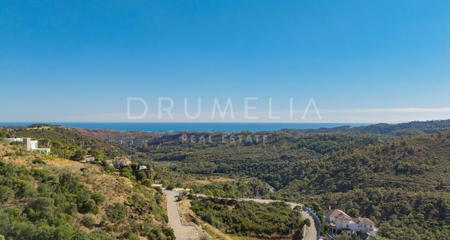 Andaluzyjska willa w Monte Mayor, Benahavís z panoramicznym widokiem na morze