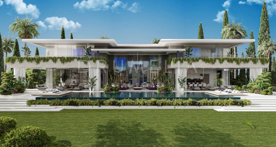 Utviklingsmulighet på en stor tomt i Hacienda Las Chapas, Marbella