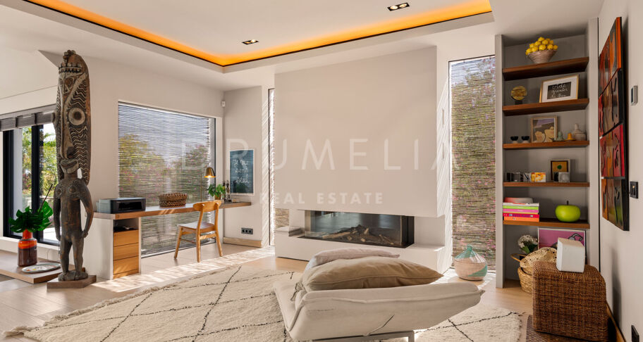La Madrugada – Stilvolles modernes Luxushaus in erster Golflinie am Los Naranjos Golf, Nueva Andalucía