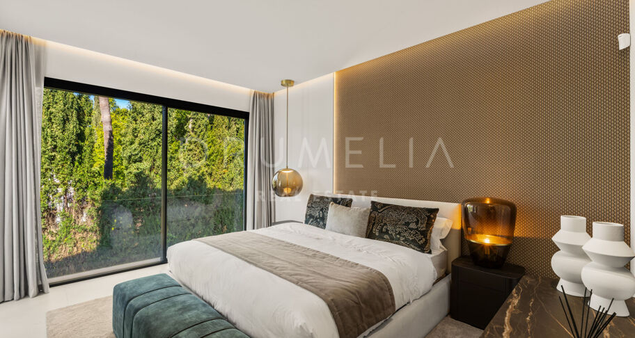 Villa George - Zeitgenössische Villa mit Meerblick in Sierra Blanca, Marbella
