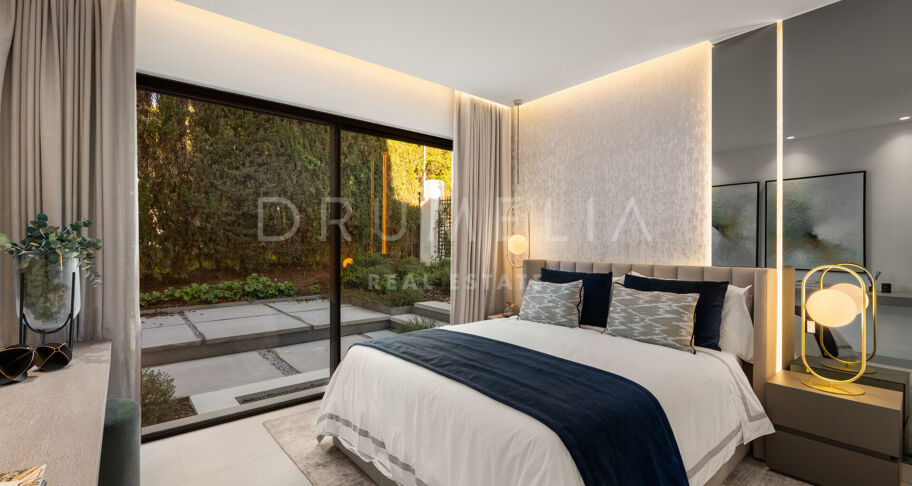 Villa George - Zeitgenössische Villa mit Meerblick in Sierra Blanca, Marbella