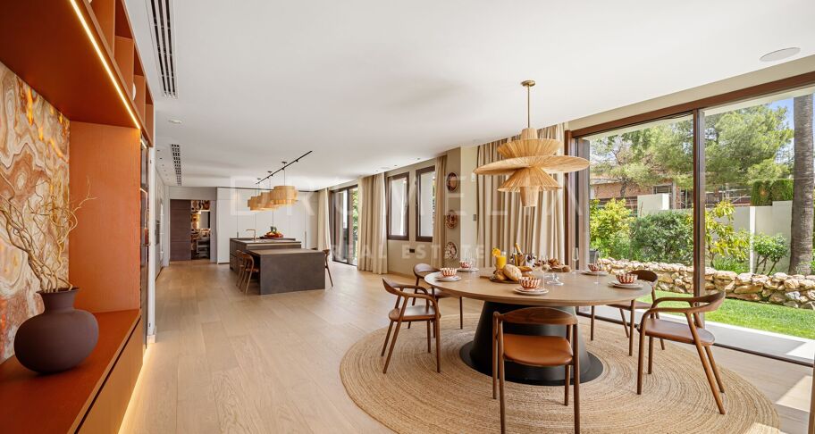 Hedendaagse luxe villa met uitzicht op zee in Sierra Blanca, Marbella