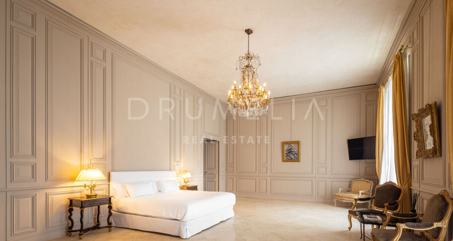 Andalusisk villa med panoramautsikt över havet, Nagüeles, Golden Mile, Marbella