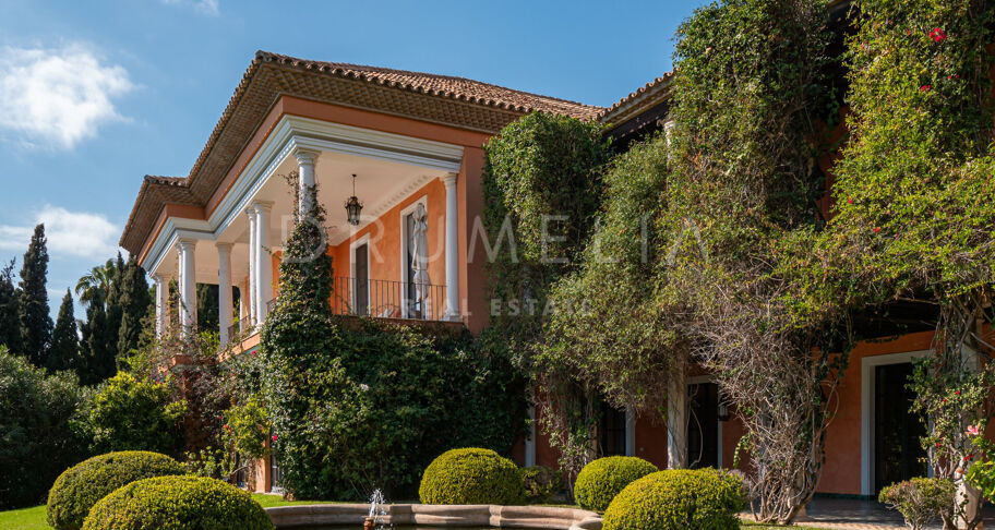 Andalusisk villa med panoramautsikt över havet, Nagüeles, Golden Mile, Marbella