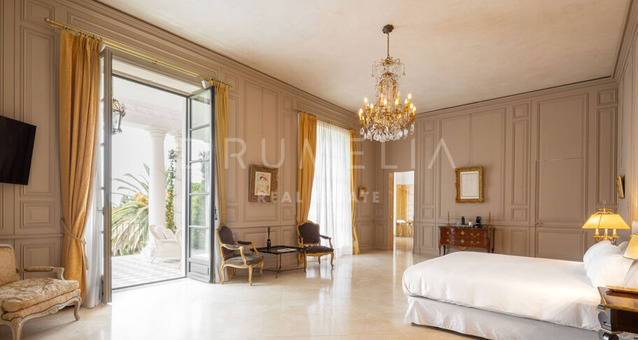 Andalusisk villa med panoramautsikt över havet, Nagüeles, Golden Mile, Marbella