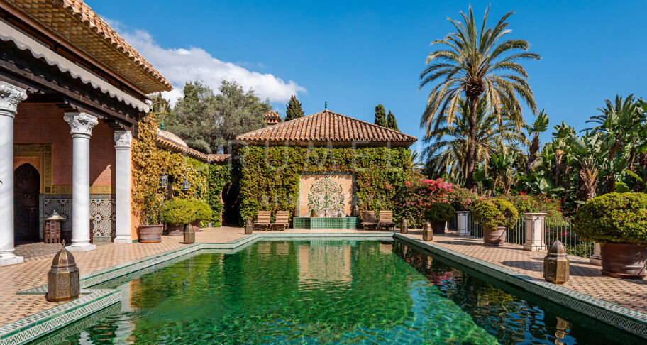 Andalusisk villa med panoramautsikt över havet, Nagüeles, Golden Mile, Marbella