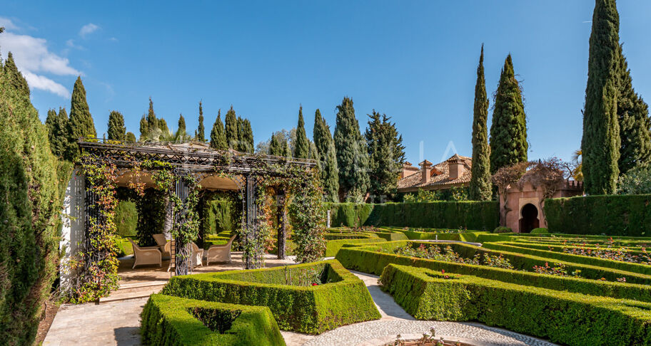Andalusisk villa med panoramautsikt över havet, Nagüeles, Golden Mile, Marbella