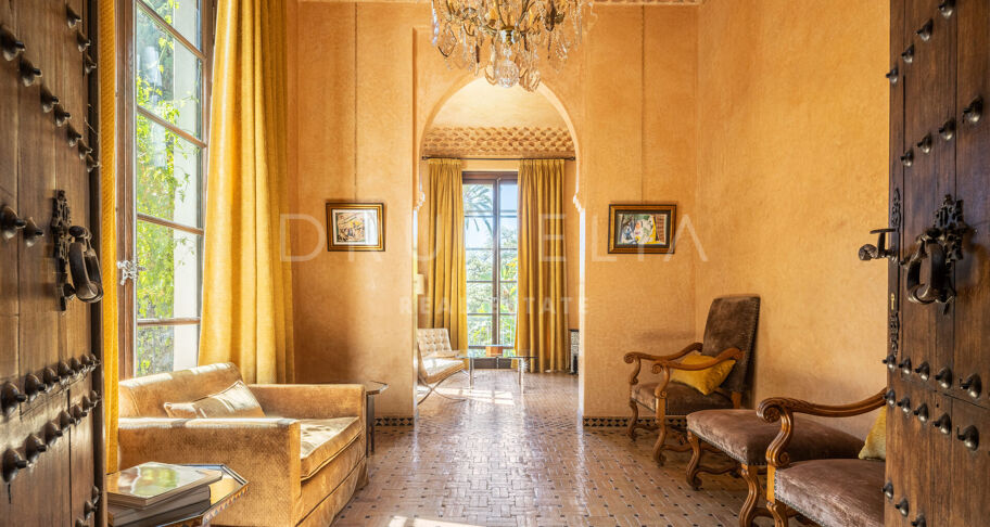 Andalusisk villa med panoramautsikt över havet, Nagüeles, Golden Mile, Marbella