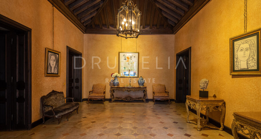 Andalusisk villa med panoramautsikt över havet, Nagüeles, Golden Mile, Marbella