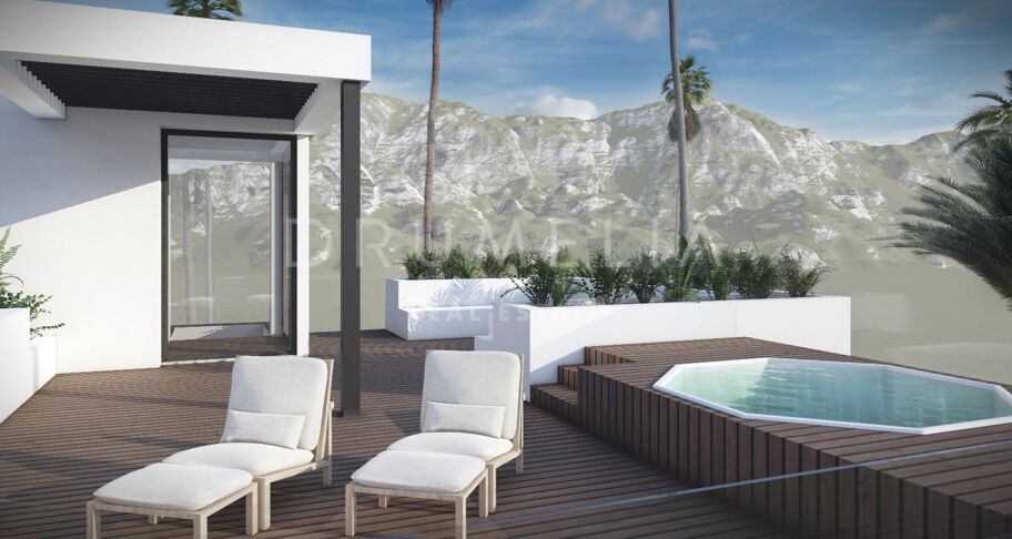Zeitgenössische Villa mit modernem Design in Buenas Noches, Estepona