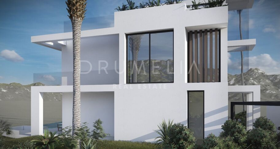 Zeitgenössische Villa mit modernem Design in Buenas Noches, Estepona