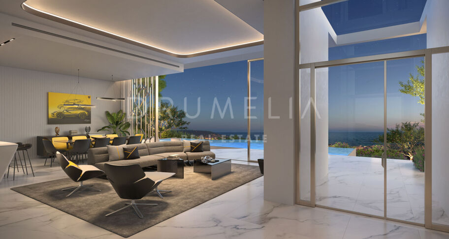 Elegante gloednieuwe villa te koop in La Alqueria, Benahavís