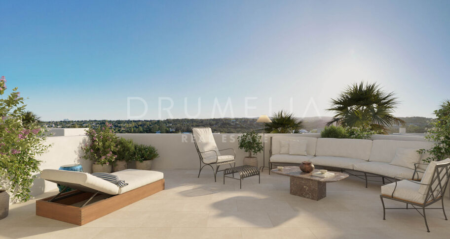 Moderne villa med 4 soverom omgitt av natur i Sotogrande