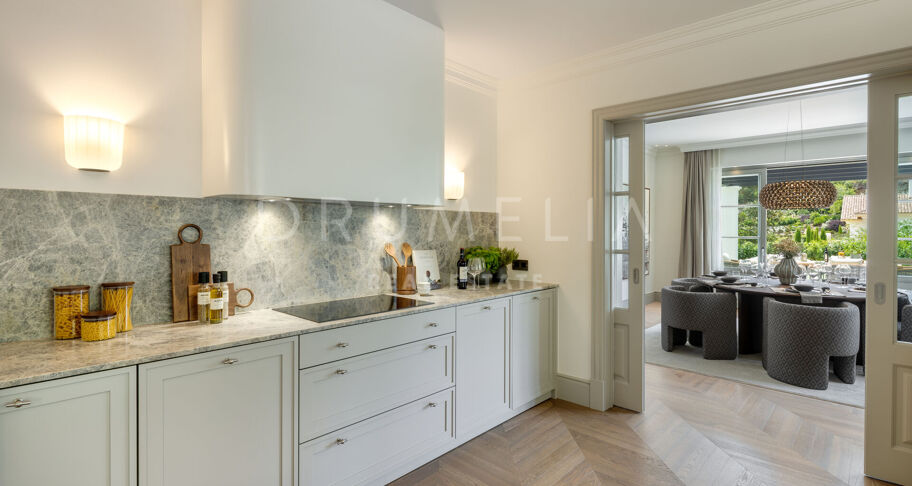 Moderne villa med fjellutsikt i La Zagaleta, Benahavís