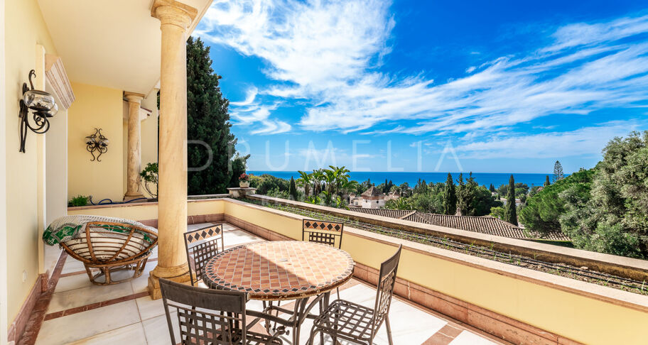 Luxe mediterrane residentie in Sierra Blanca, Marbella