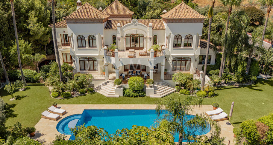 Villa Serenata - Elegante mediterrane Villa mit zeitlosem Charme in Sierra Blanca, Marbellas Golden Mile